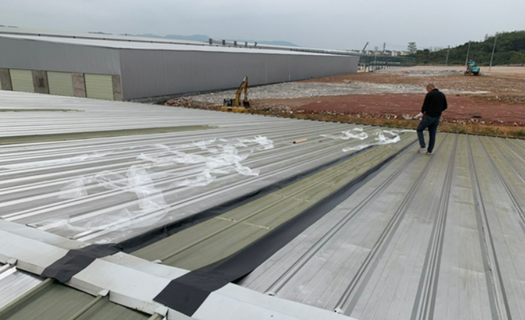 莆田厂房屋面防水维修案例